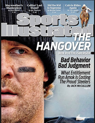 Sports Ilustrated Cover of Steelers QB Ben Roethlisberger (Image: Sports Illustrated, May 5, 2010)