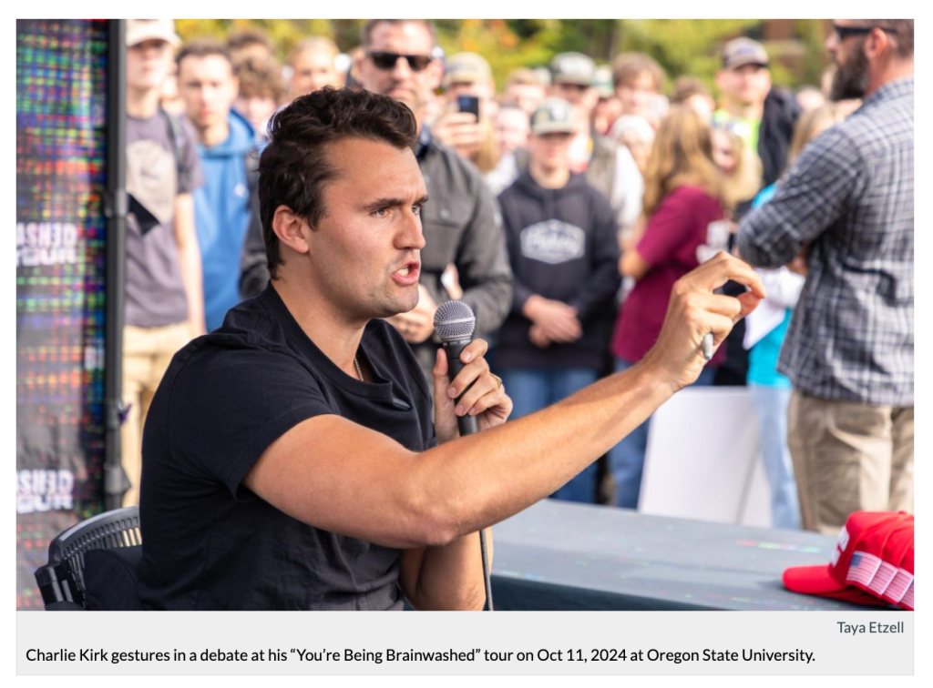 THE DEATH OF CHARLIE KIRK AND THE EXPECTED FAILURE OF THE U.S. NEWS&nbsp;MEDIA